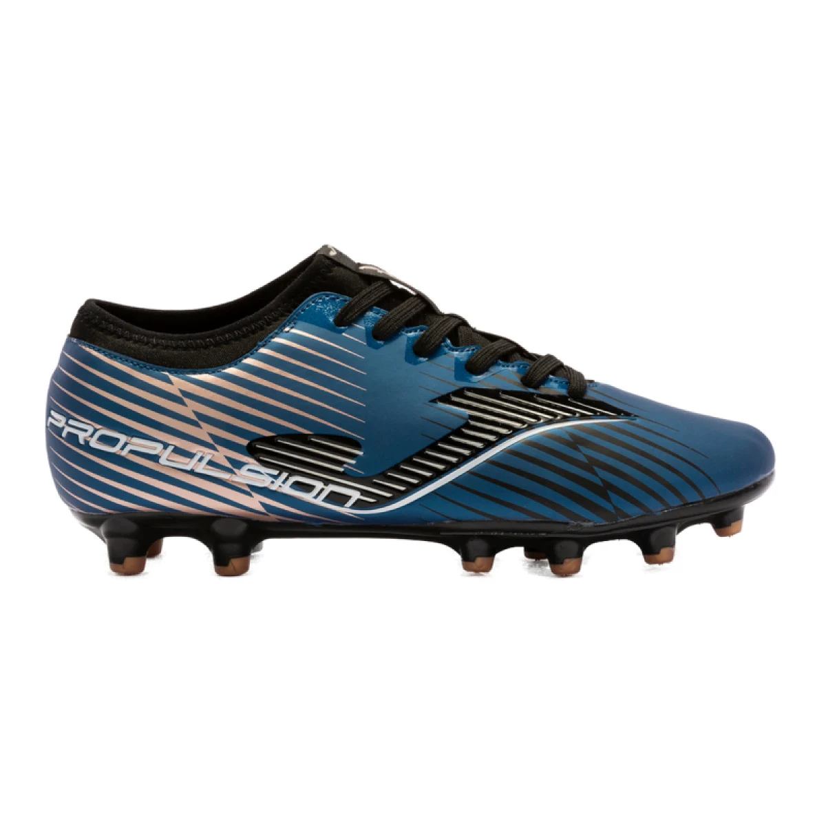 Pánské outdoorové fotbalové kopačky JOMA Propulsion Cup M FG black royal · záber 2