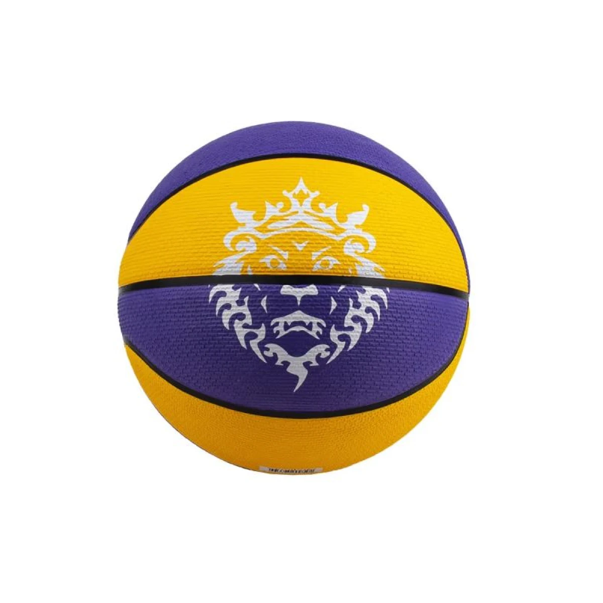 Basketbalový míč NIKE PLAYGROUND 8P 07 2.0 LB JAMES COURT PURPLE AMARILLO BLACK WHITE · záber 3
