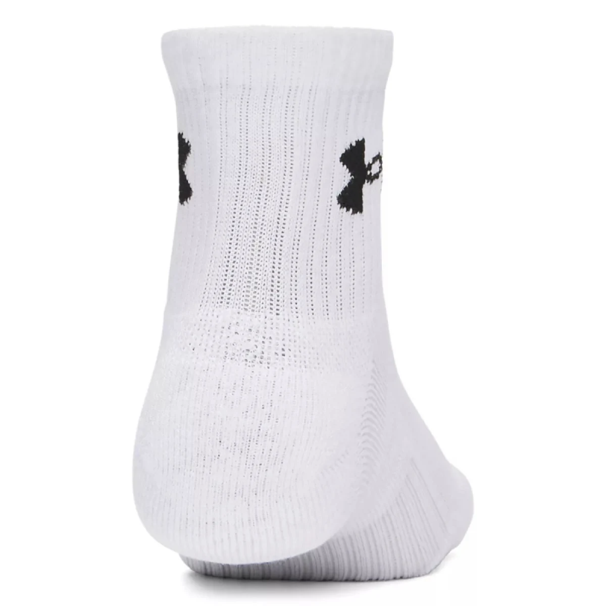 Ponožky UNDER ARMOUR 3 PACK-UA Performance Cotton Qtr-WHT · záber 3