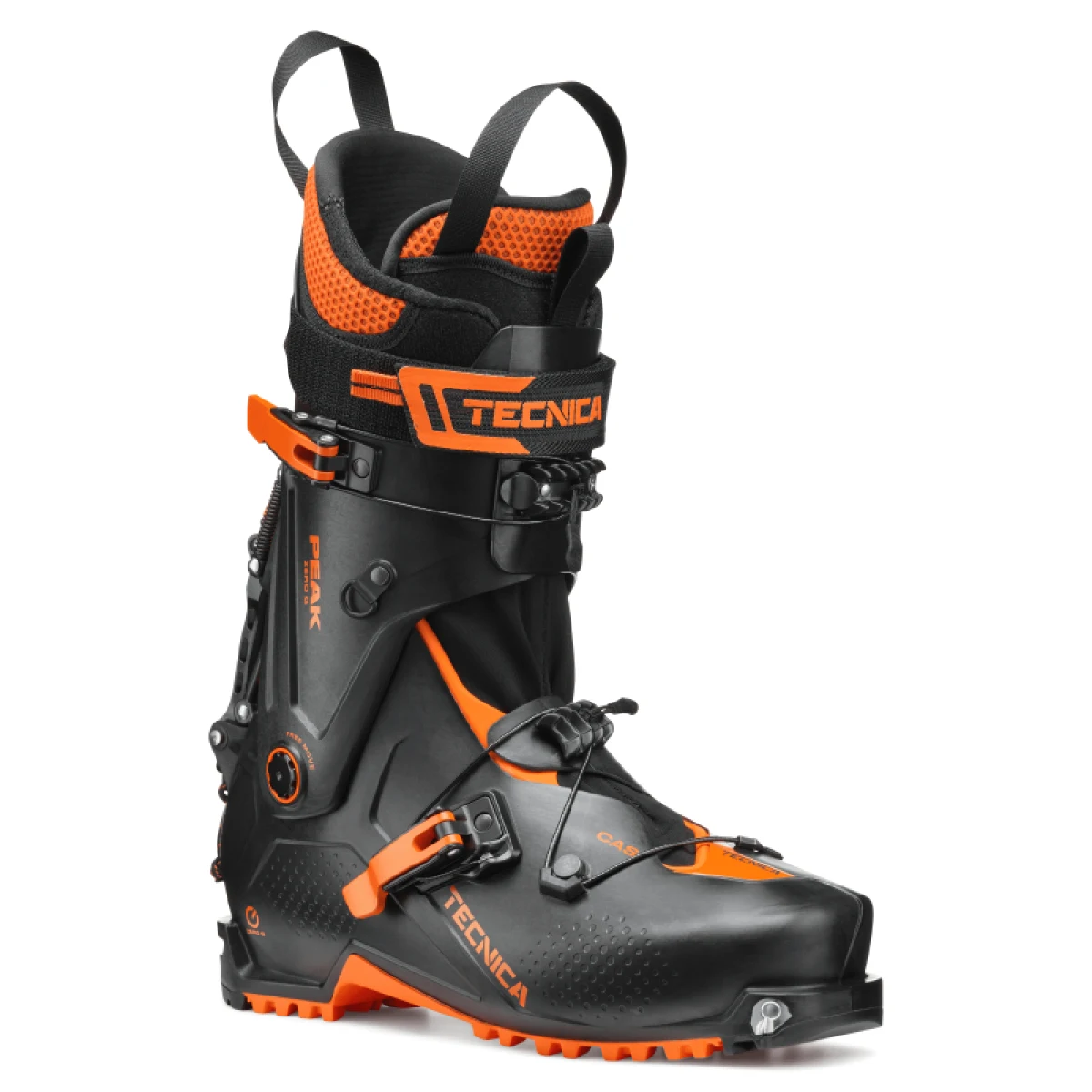 Skialp lyžařské boty TECNICA Zero G Peak, black orange · záber 3
