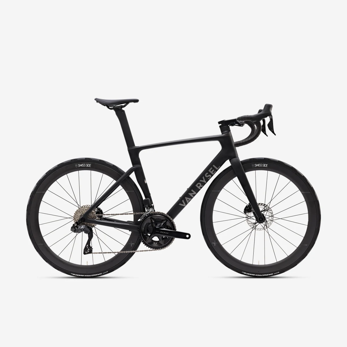 VAN RYSEL Cestný bicykel RCR 105 Di2 2x12 PWM čierny 2XS · záber 1