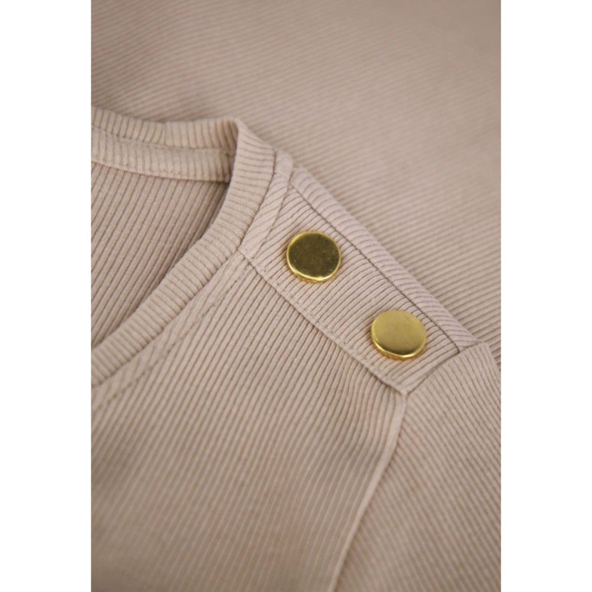 Dámské tričko s dlouhým rukávem VOLCANO KATI-102-BEIGE · záber 2