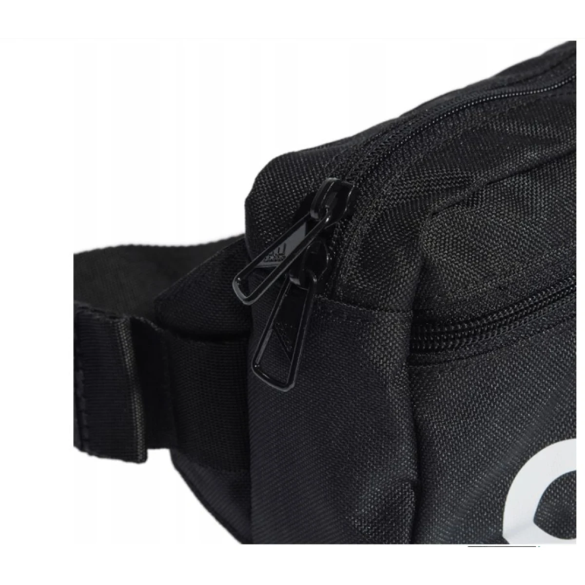 Ledvinka ADIDAS LINEAR BUM BAG BLACK WHITE · záber 5