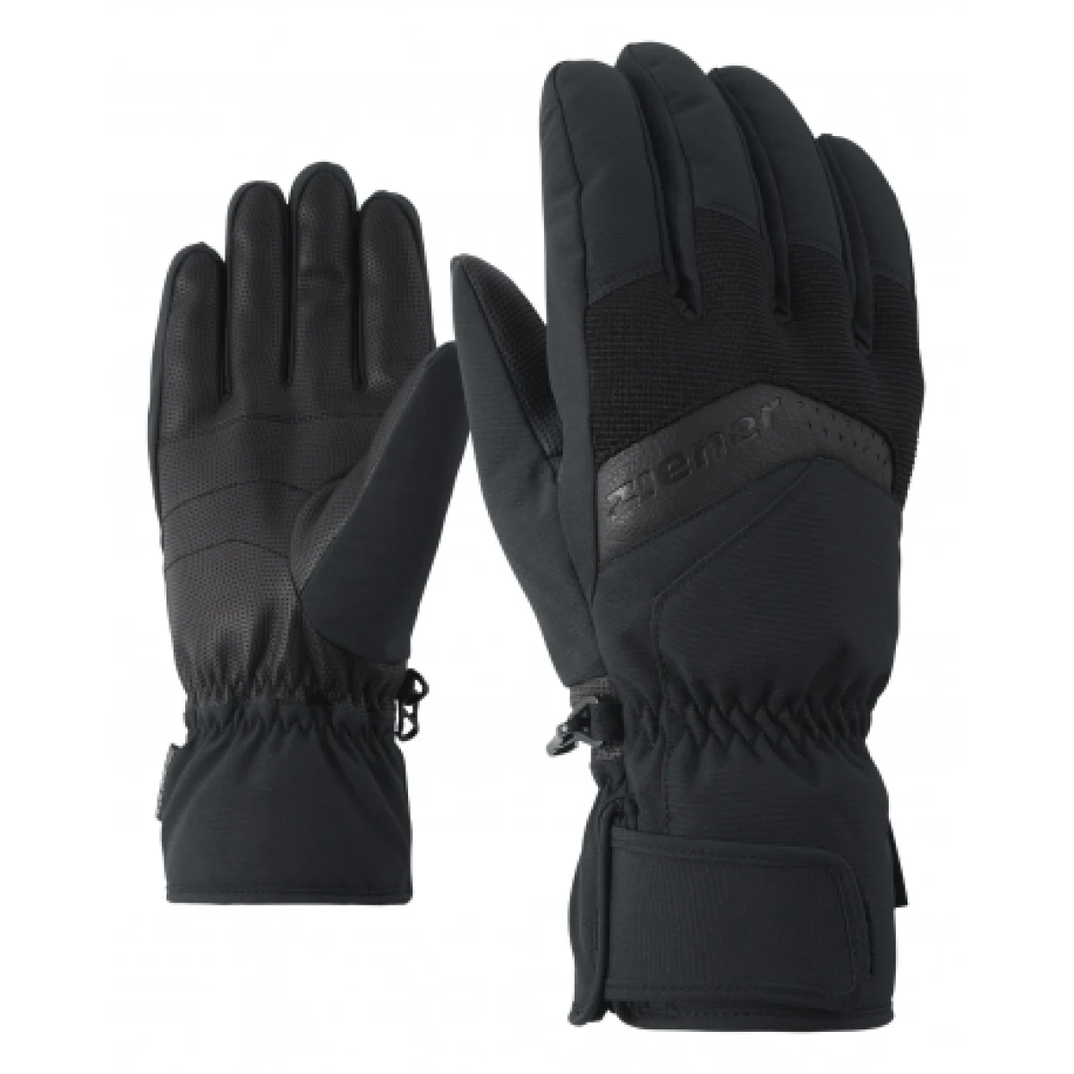 Pánské lyžařské rukavice ZIENER Gabino-Z-111003-12-Black · záber 1