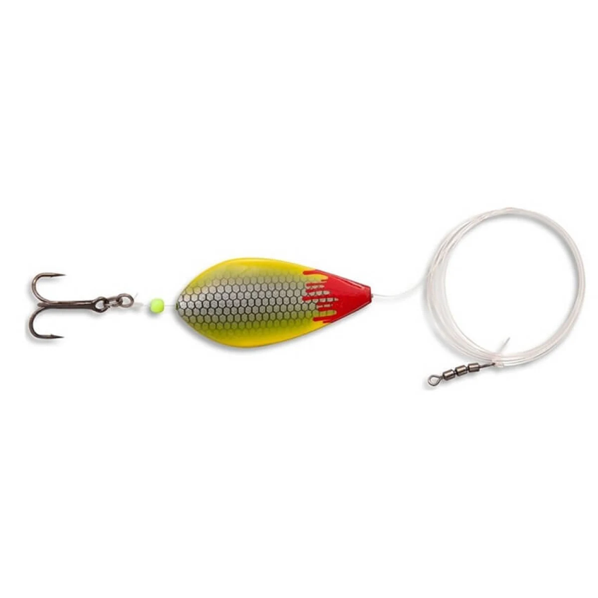 Plandavka QUANTUM Bloody Inliner 8g, Pearl/ Yellow · záber 1