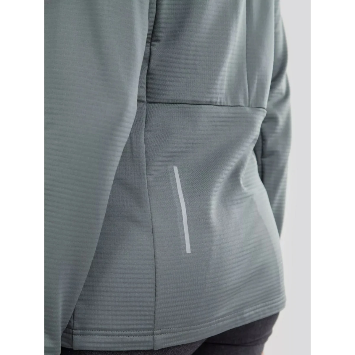 Dámská turistická mikina se zipem FUNDANGO Share Hooded Fleece-570-rhino · záber 5