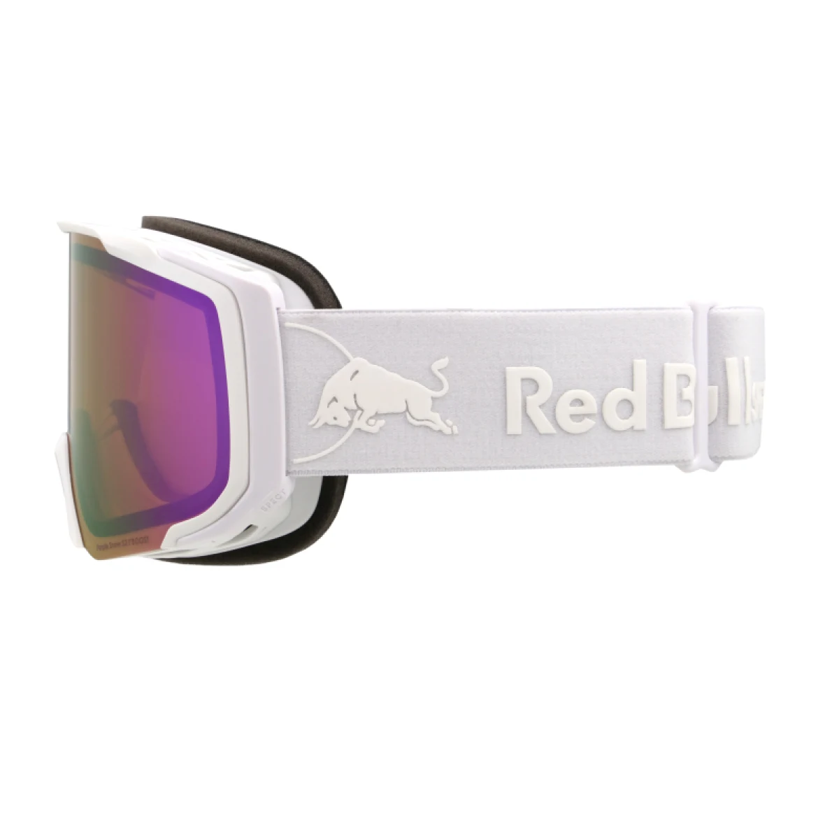 Lyžařské brýle RED BULL SPECT JIBB-04PU2, white orange with purple mirror · záber 4