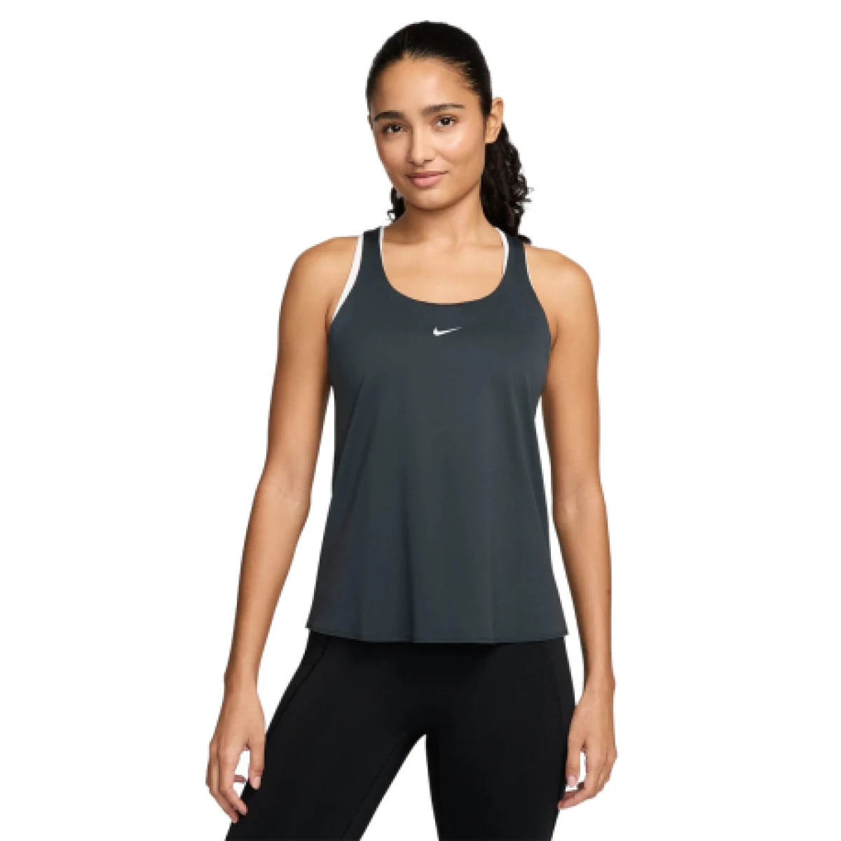 Dámske tréningové tielko NIKE PRO W NP DF TANK ELASTIKA SEAWEED WHITE · záber 1