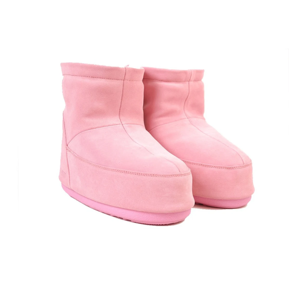 Členkové zimné topánky MOON BOOT ICON LOW NOLACE SUEDE, 003 gum · záber 3