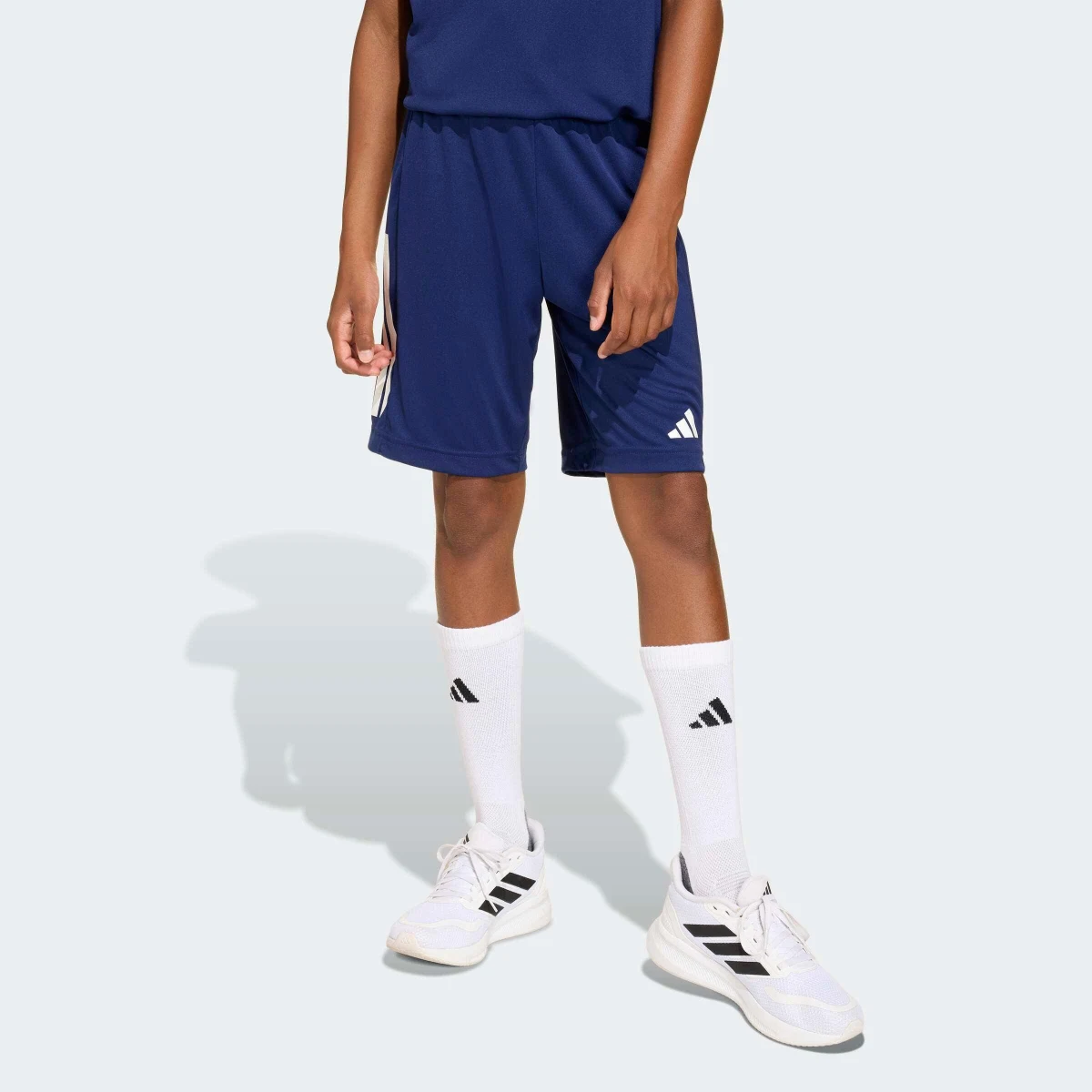 ADIDAS ADIDAS Sereno 26 detské tréningové šortky modré 7-8 r · záber 2
