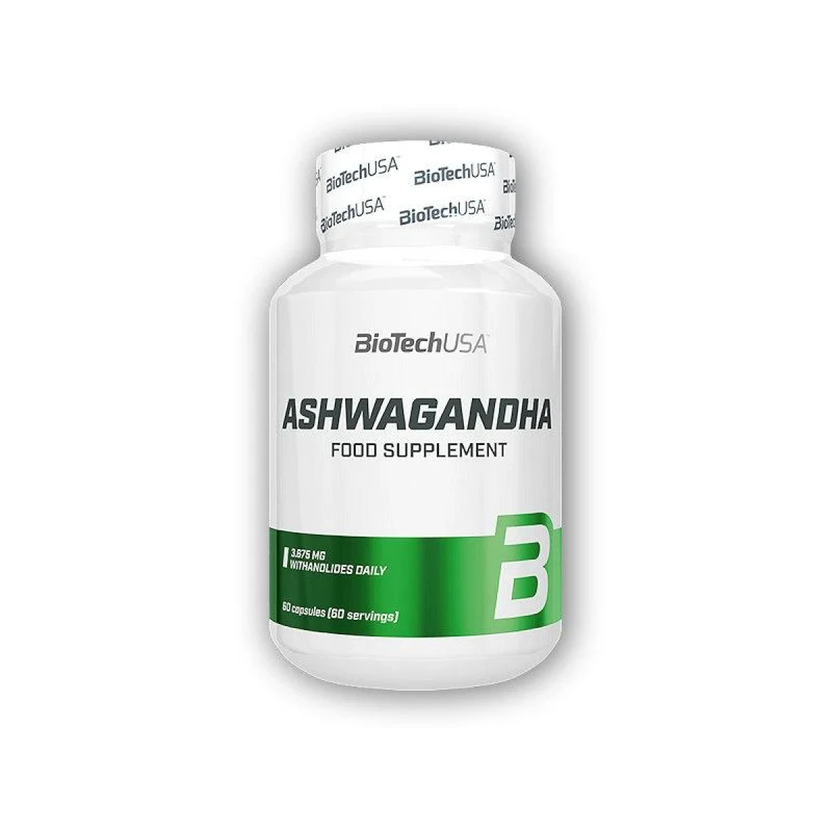 BioTech USA Ashwagandha 60 kapslí · záber 1