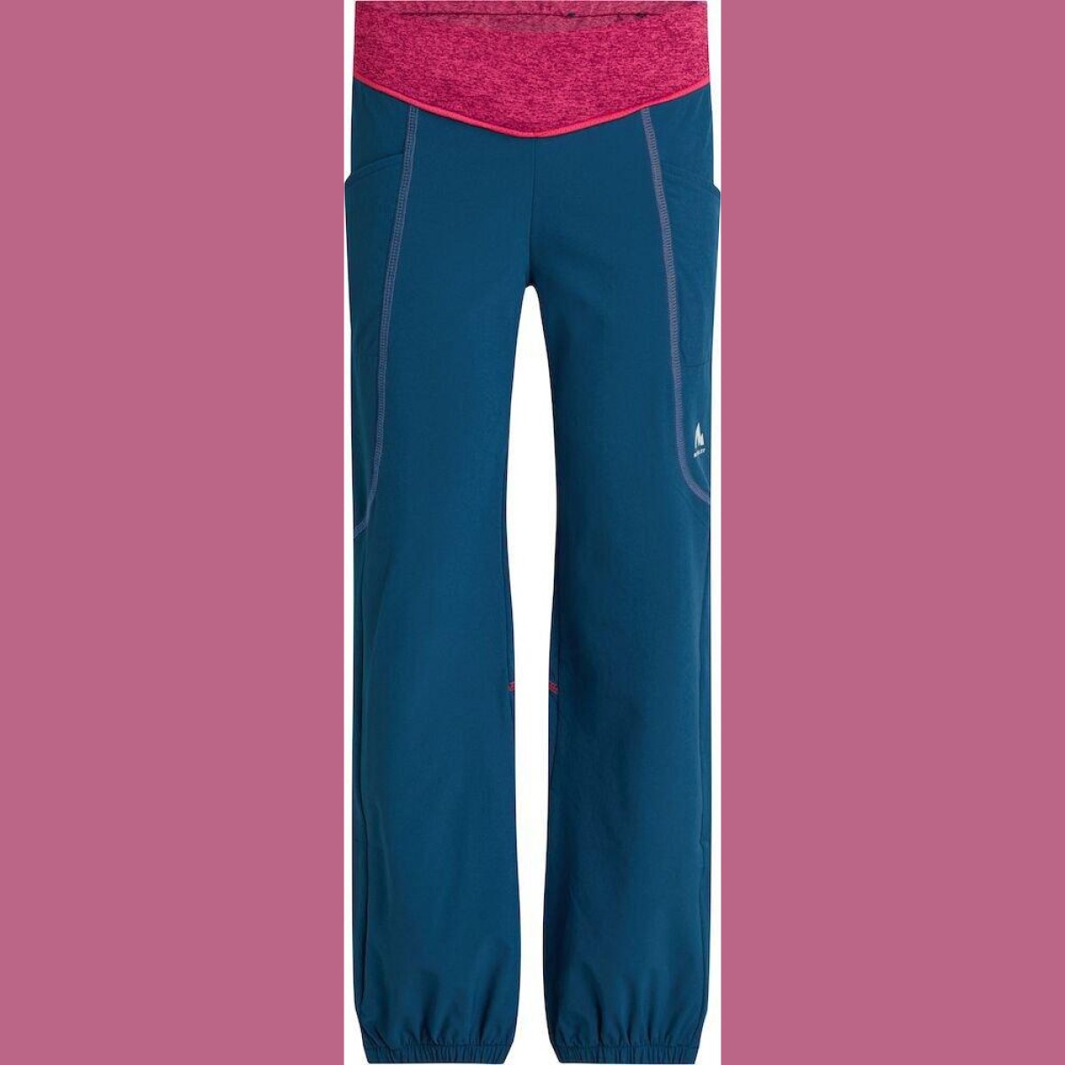 McKinley Zubal Hiking Pants Kids - Veľkosť: 116 | Farba: Modrá · záber 1
