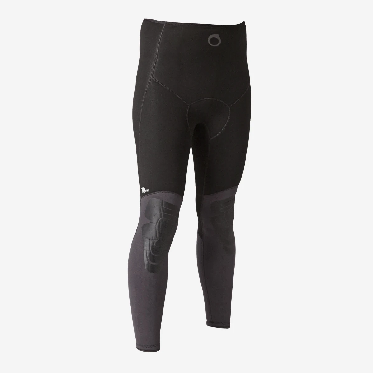 DECATHLON Pánske potápačské neoprénové nohavice SPF100 5 mm na podmorský rybolov tmavosivé S · záber 2