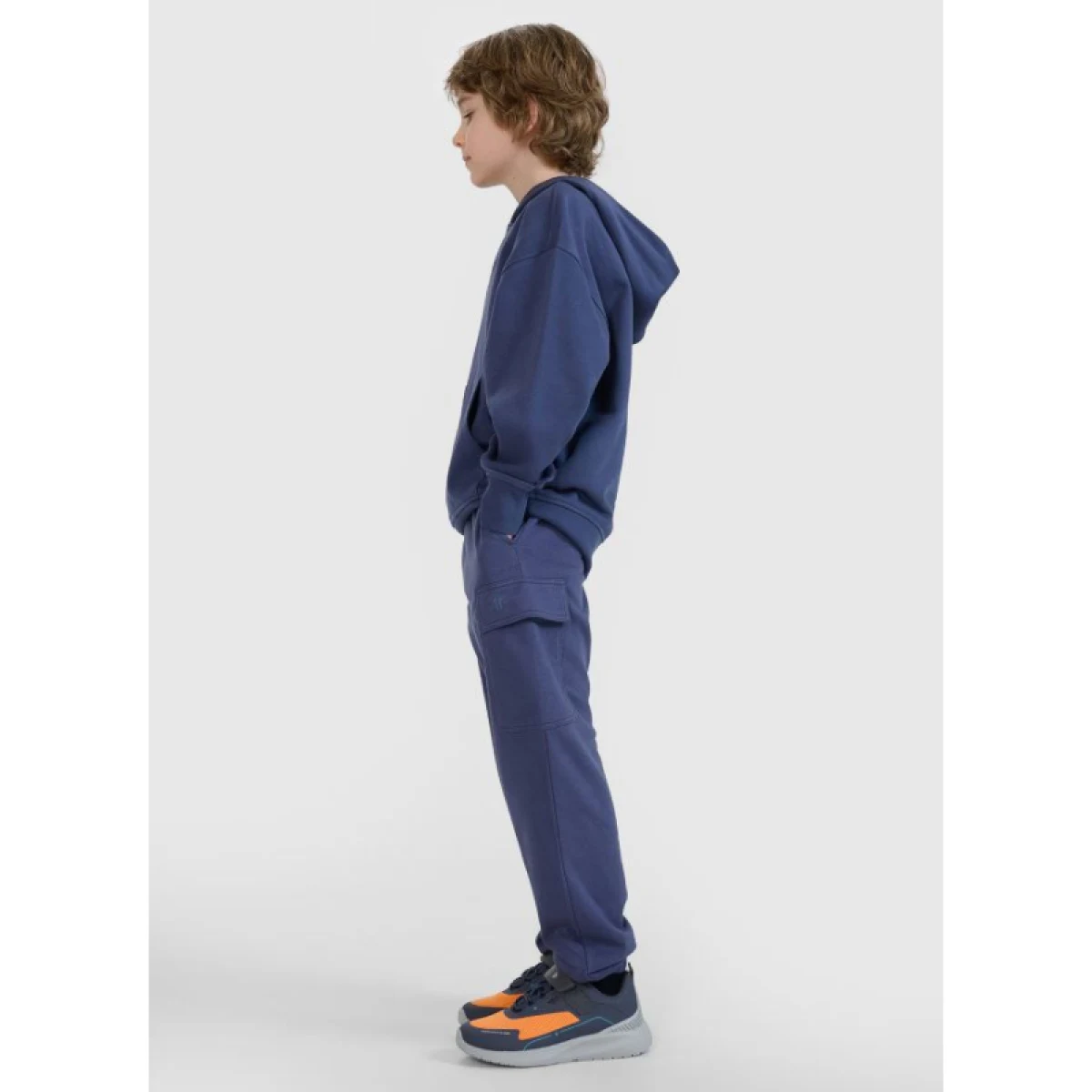 Chlapecké tepláky 4F JUNIOR TROUSERS CAS M0964-22S-ANTHRACITE · záber 5
