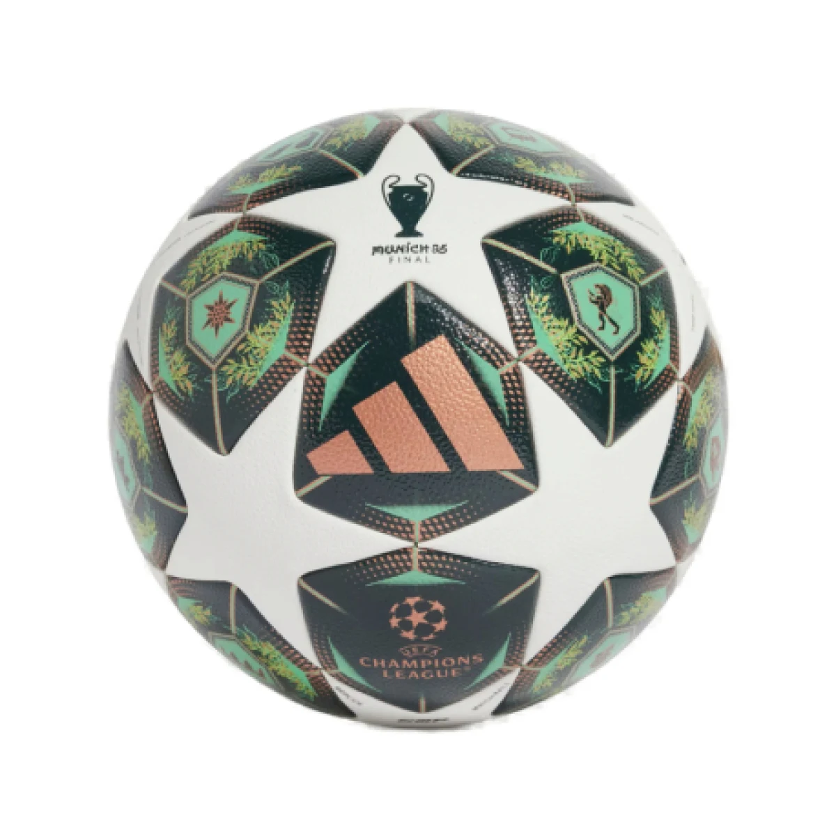 Fotbalový míč ADIDAS UCL COM WHITE SHAGRN SSLIME · záber 1