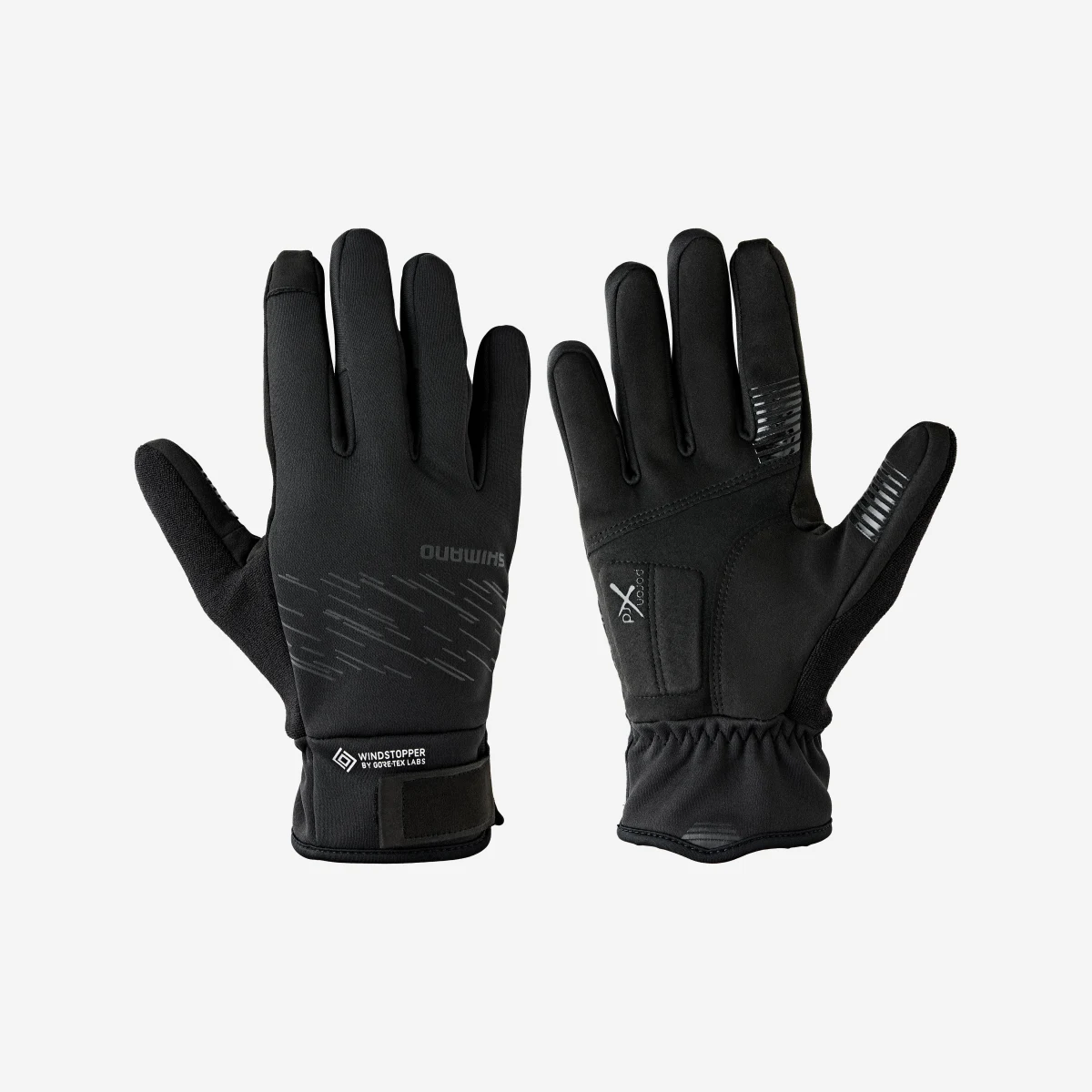 SHIMANO Cyklistické rukavice Windstopper® Gore-Tex Labs S · záber 1