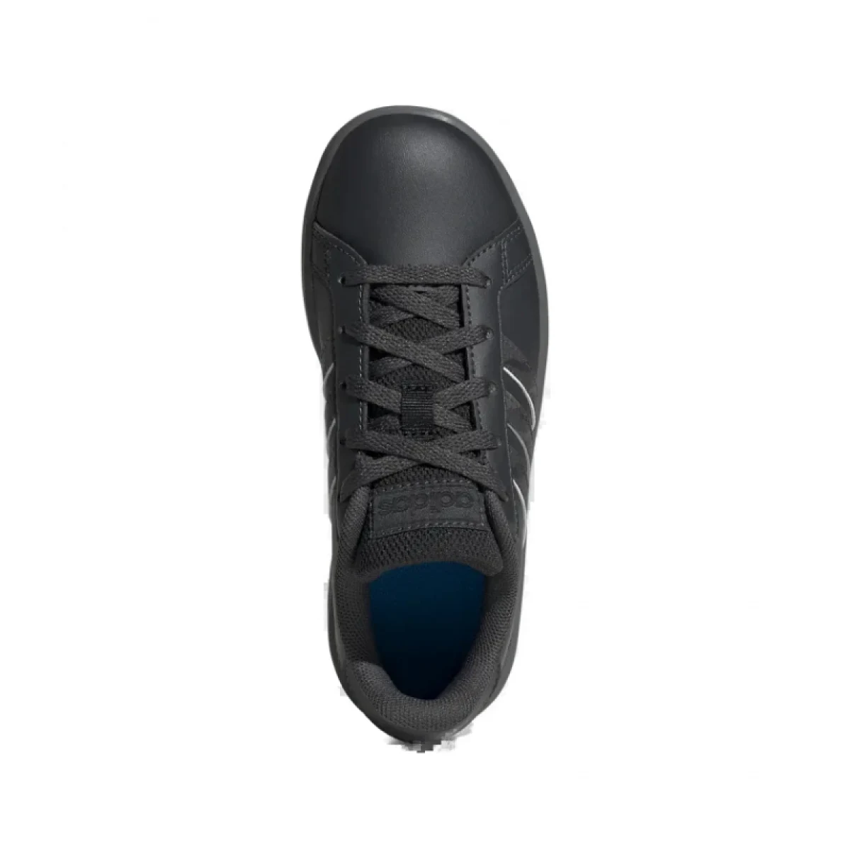 Juniorská rekreační obuv ADIDAS Grand Court Camouflage carbon grey four core black · záber 4