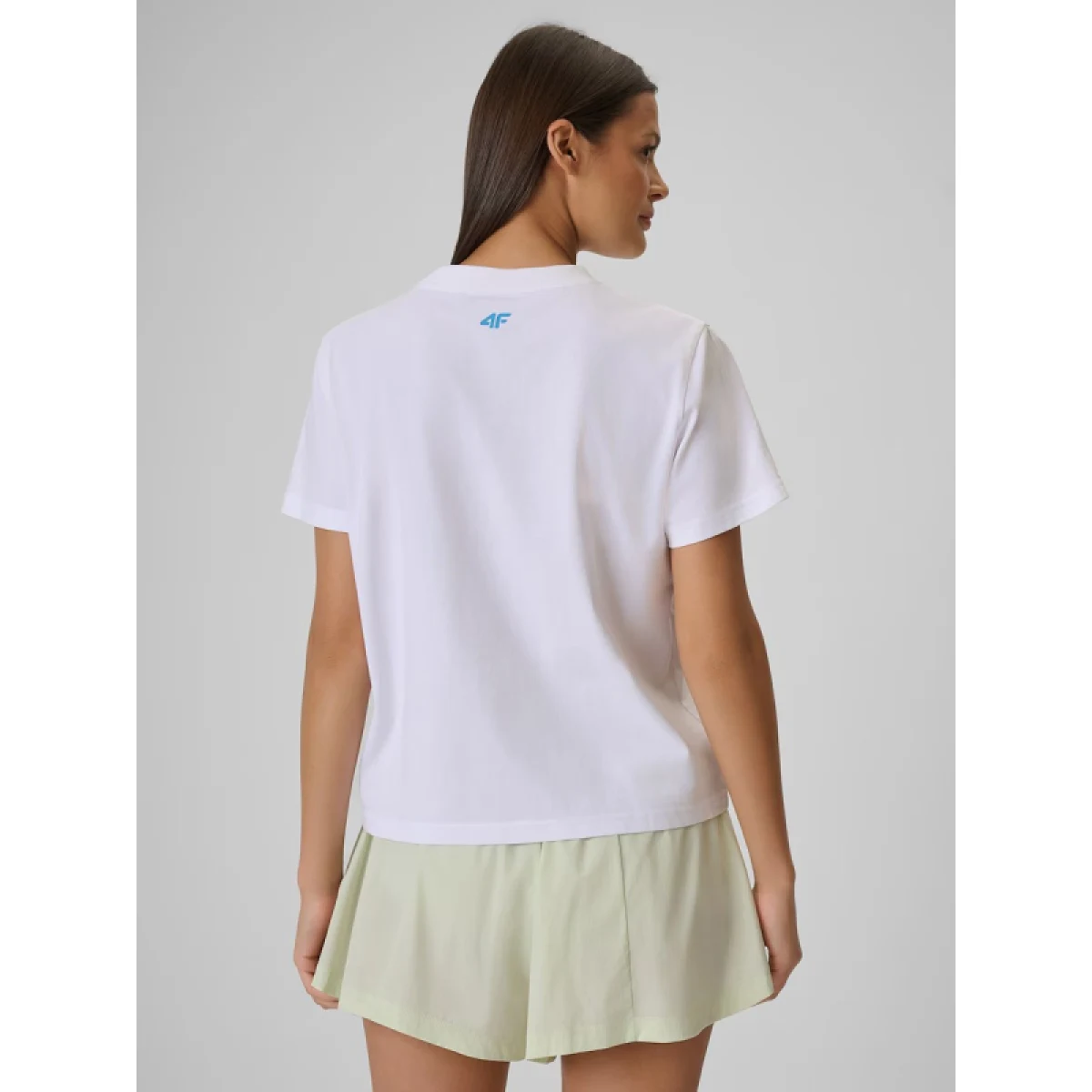 Dámské tričko s krátkým rukávem 4F TSHIRT F2720-10S-WHITE · záber 3
