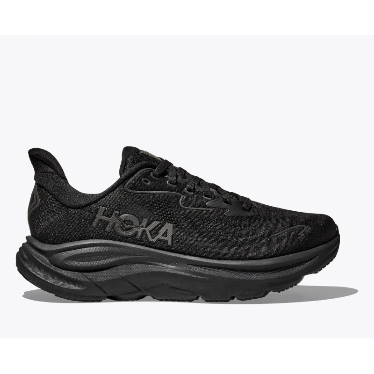 Pánská běžecká obuv HOKA Clifton 10 Wide M black black · záber 2