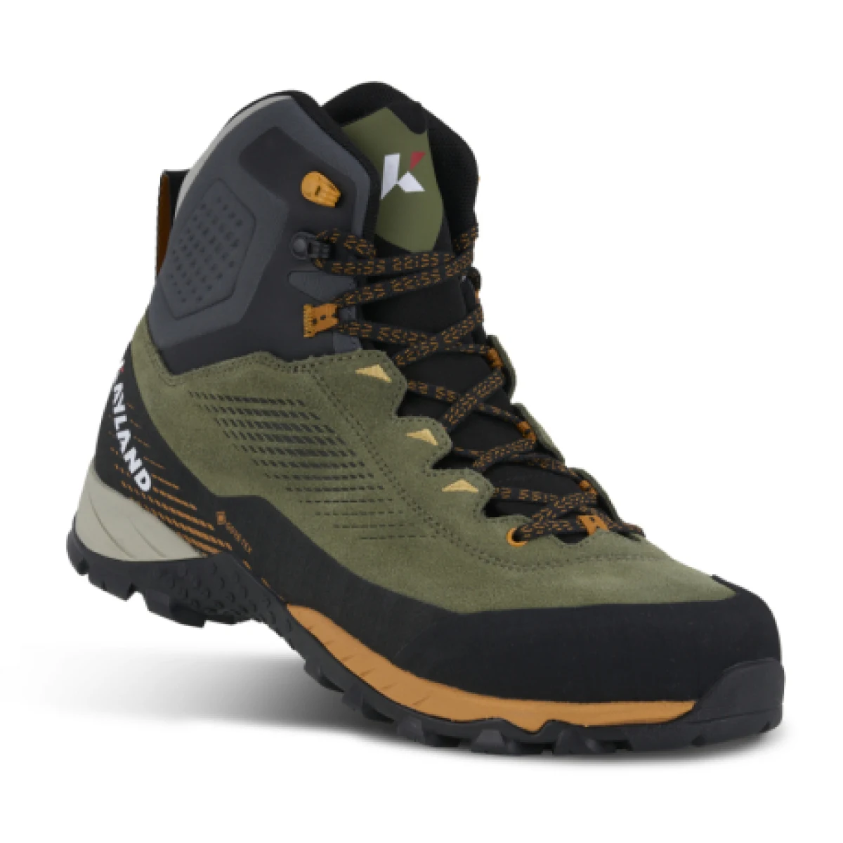 Pánská vysoká turistická obuv KAYLAND Vision Gtx, Olive Orange · záber 1