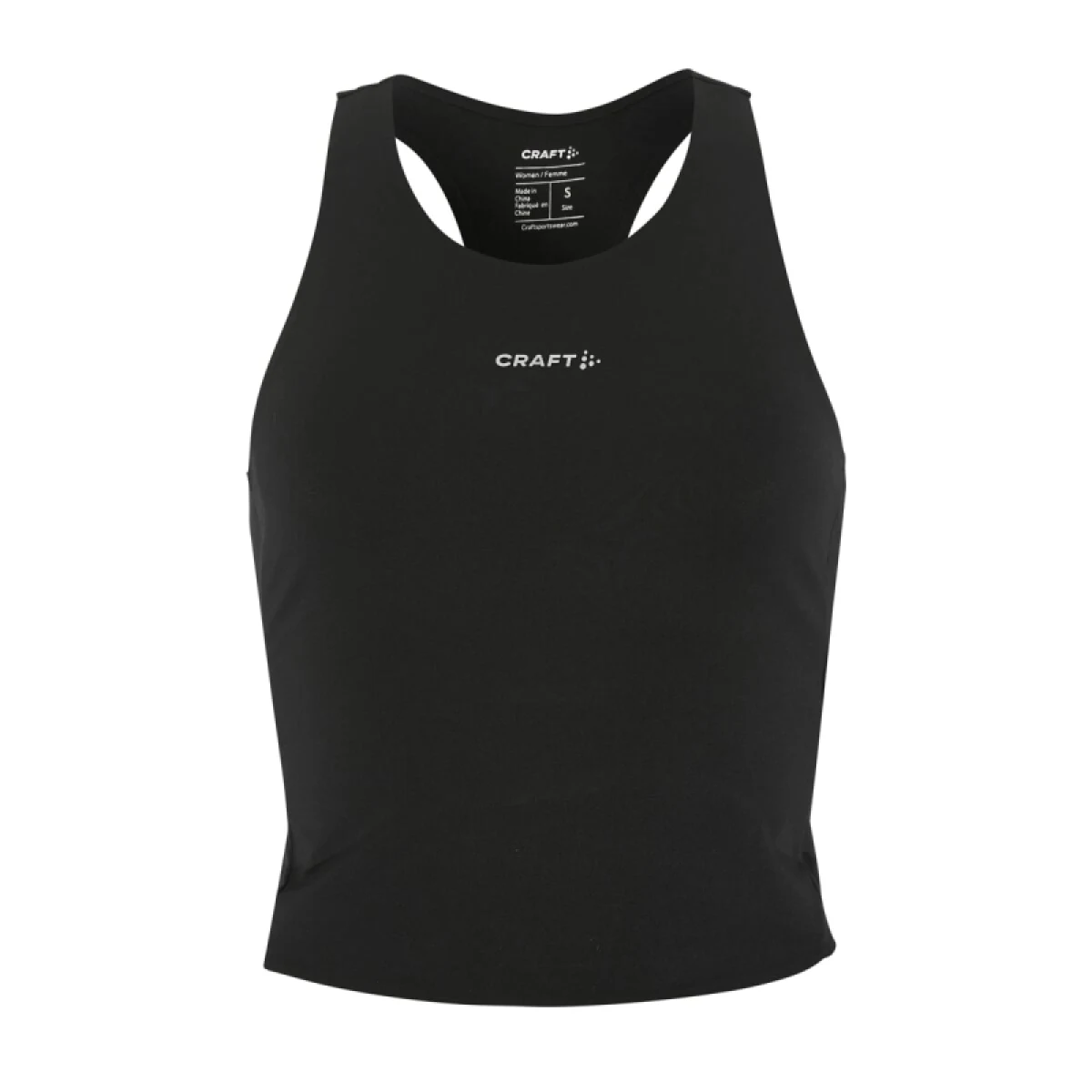 Dámske bežecké tielko CRAFT HYPERVENT CROPPED POCKET SINGLET W · záber 3