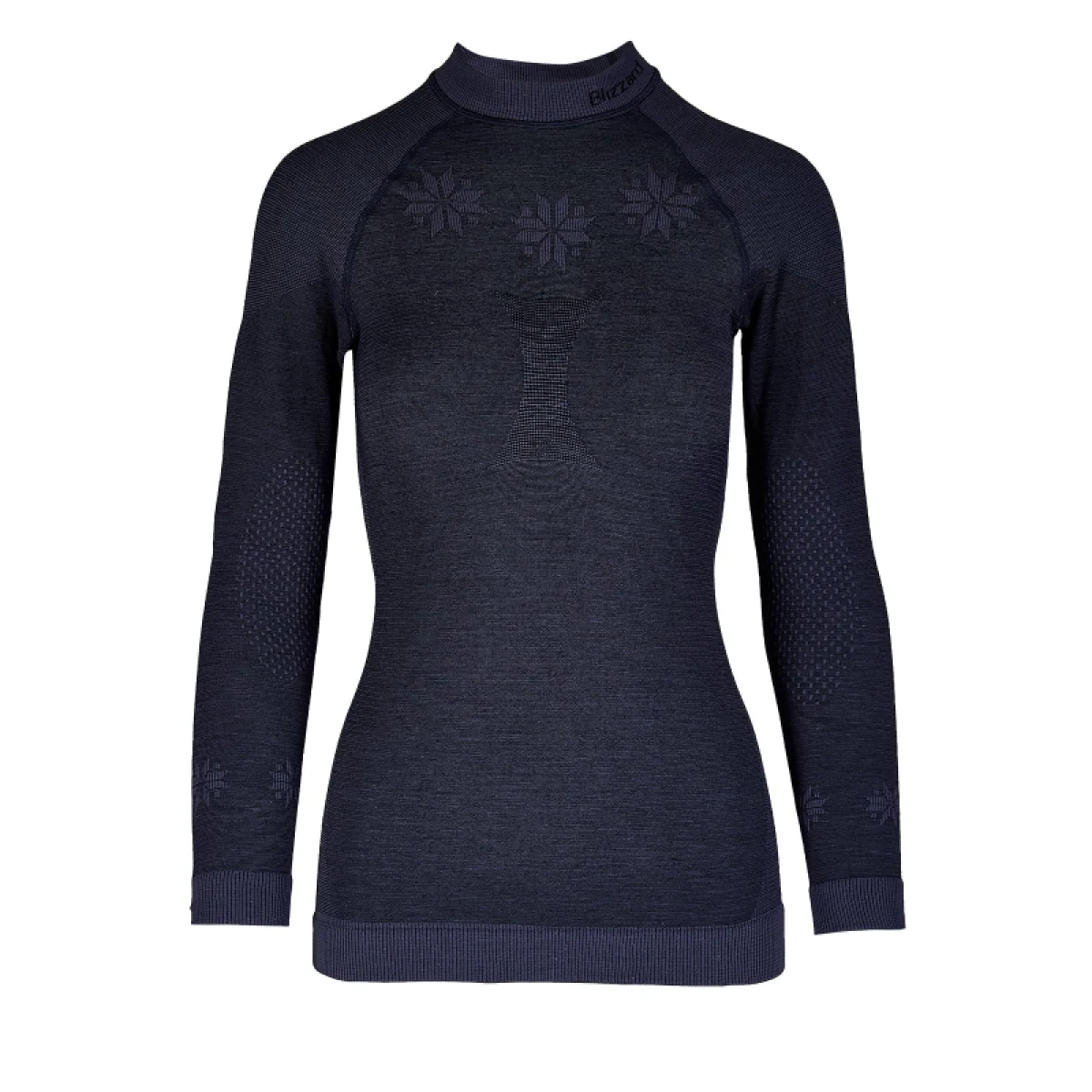 Dámské termo tričko s dlouhým rukávem BLIZZARD Viva long sleeve, merino wool, anthracite · záber 4