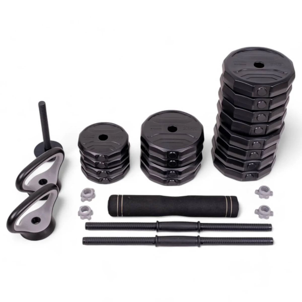 Cementový činkový set inSPORTline ON-X 6v1 40 kg · záber 2