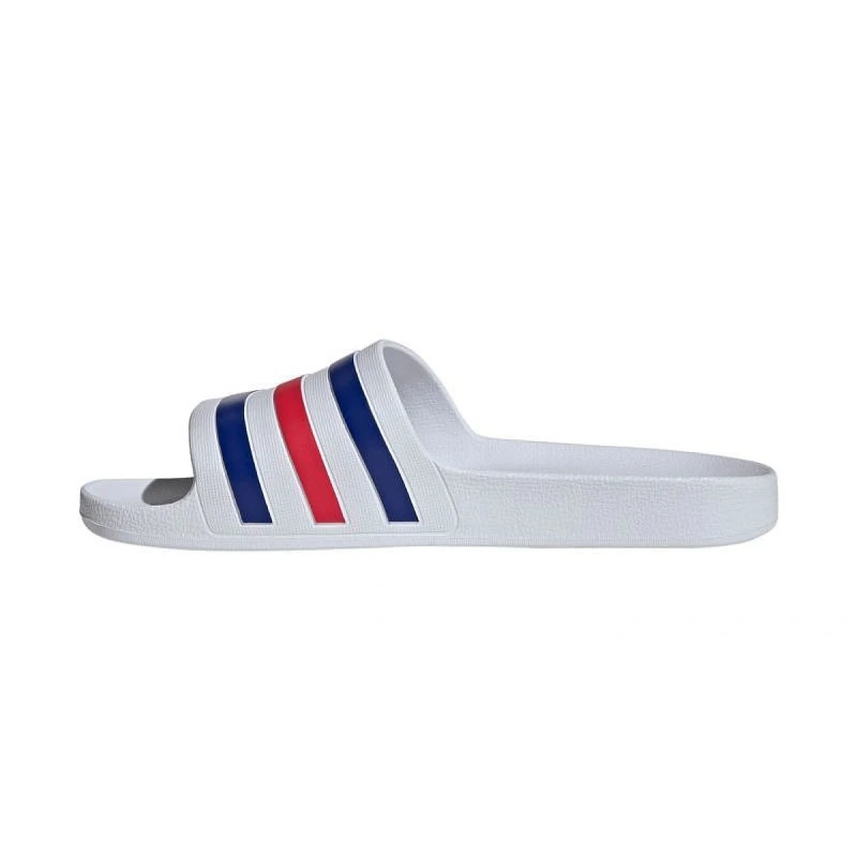Pánske šlapky (plážová obuv) ADIDAS Adilette Aqua M cloud white pure ruby semi lucid blue · záber 2