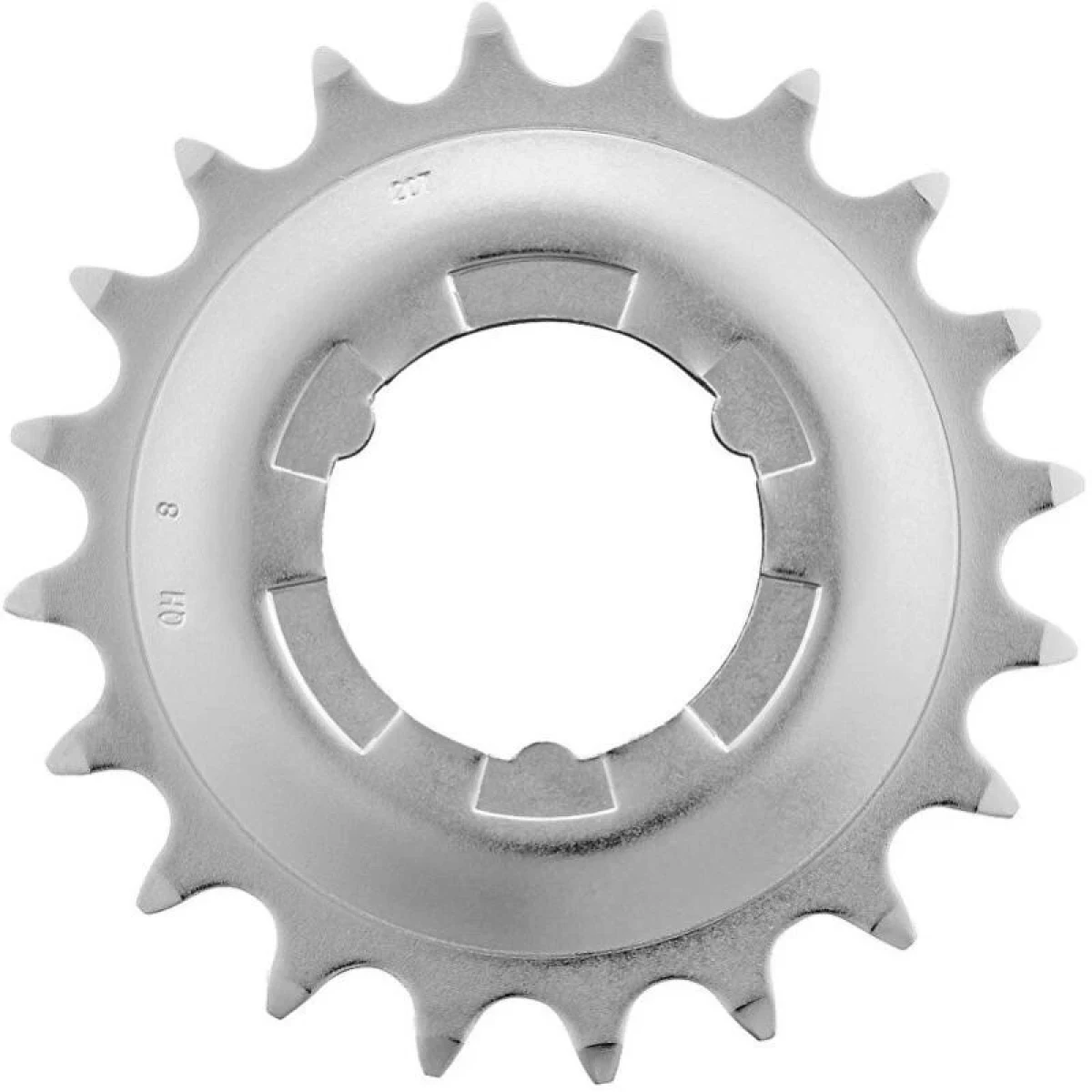 Shimano pastorek Nexus 20 zubů stříbrný · záber 1