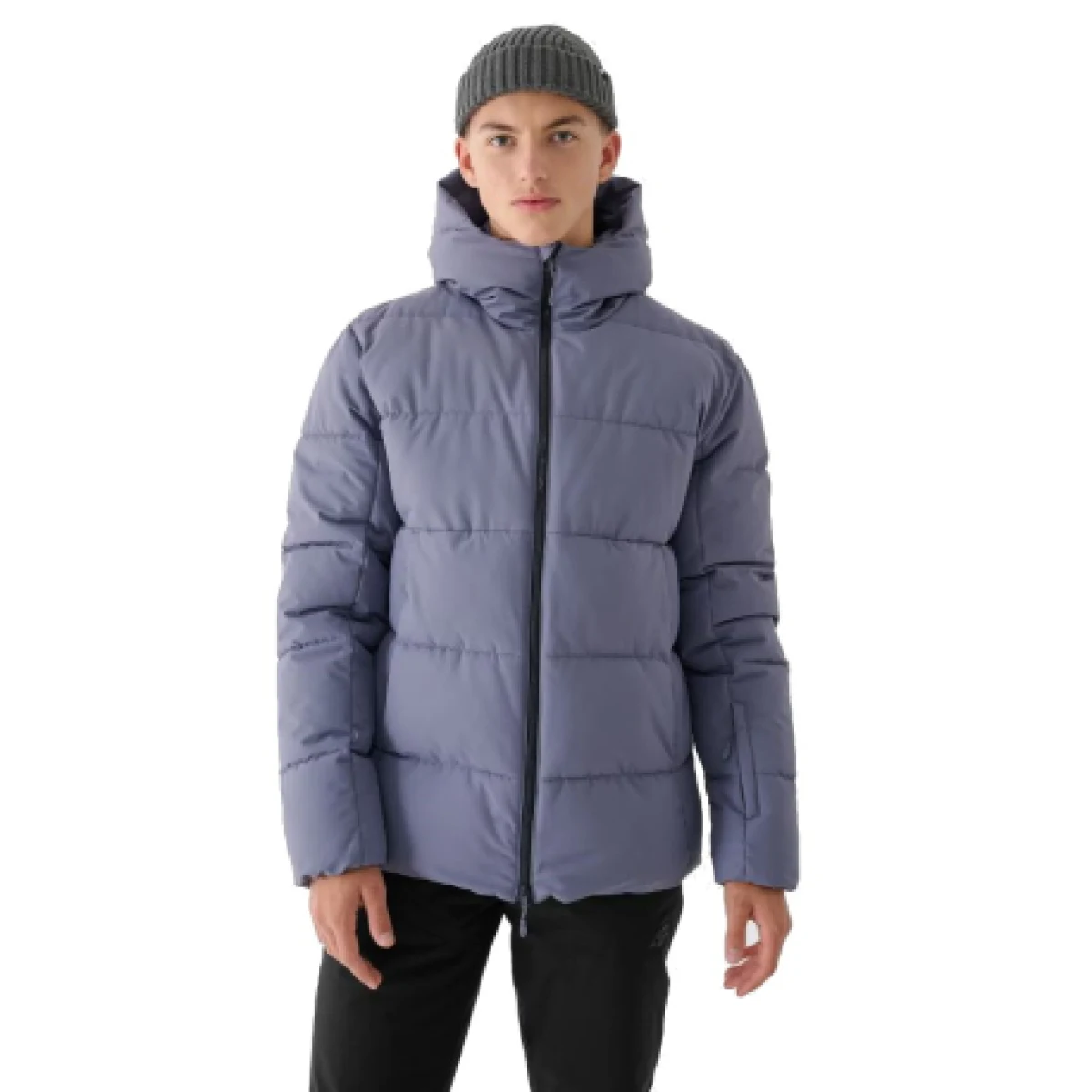 Pánská lyžařská bunda 4F TECHNICAL JACKET-WAW24TTJAM580-32S-DENIM · záber 1