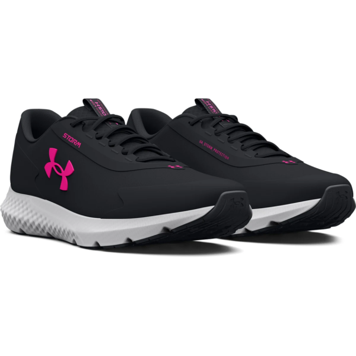 Dámská běžecká obuv UNDER ARMOUR UA W Charged Rogue 3 Storm black jet gray rebel pink · záber 3