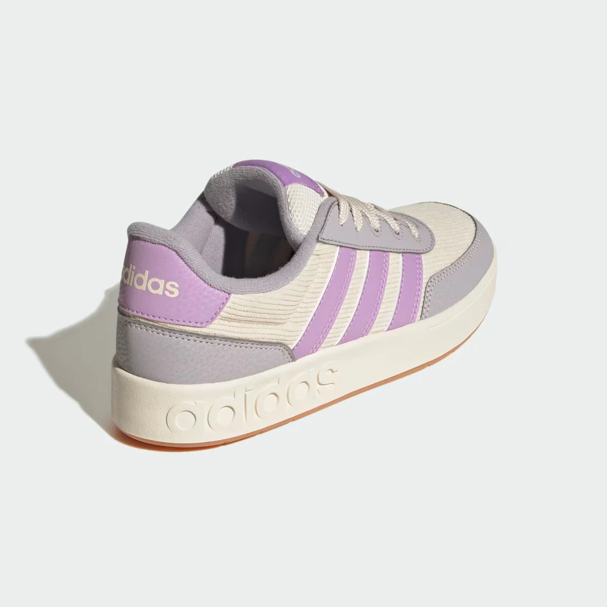 Adidas Breakbase Kids - Velikost: 35,5 | Barva: Béžová · záber 4