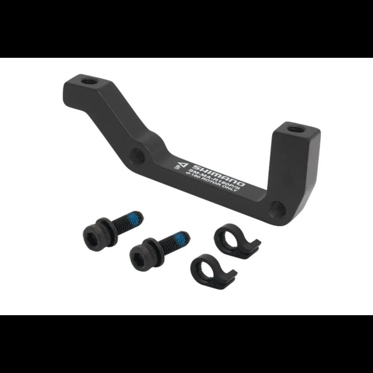 SHIMANO Adaptér zadní POST/ STAND 180mm, černý · záber 1