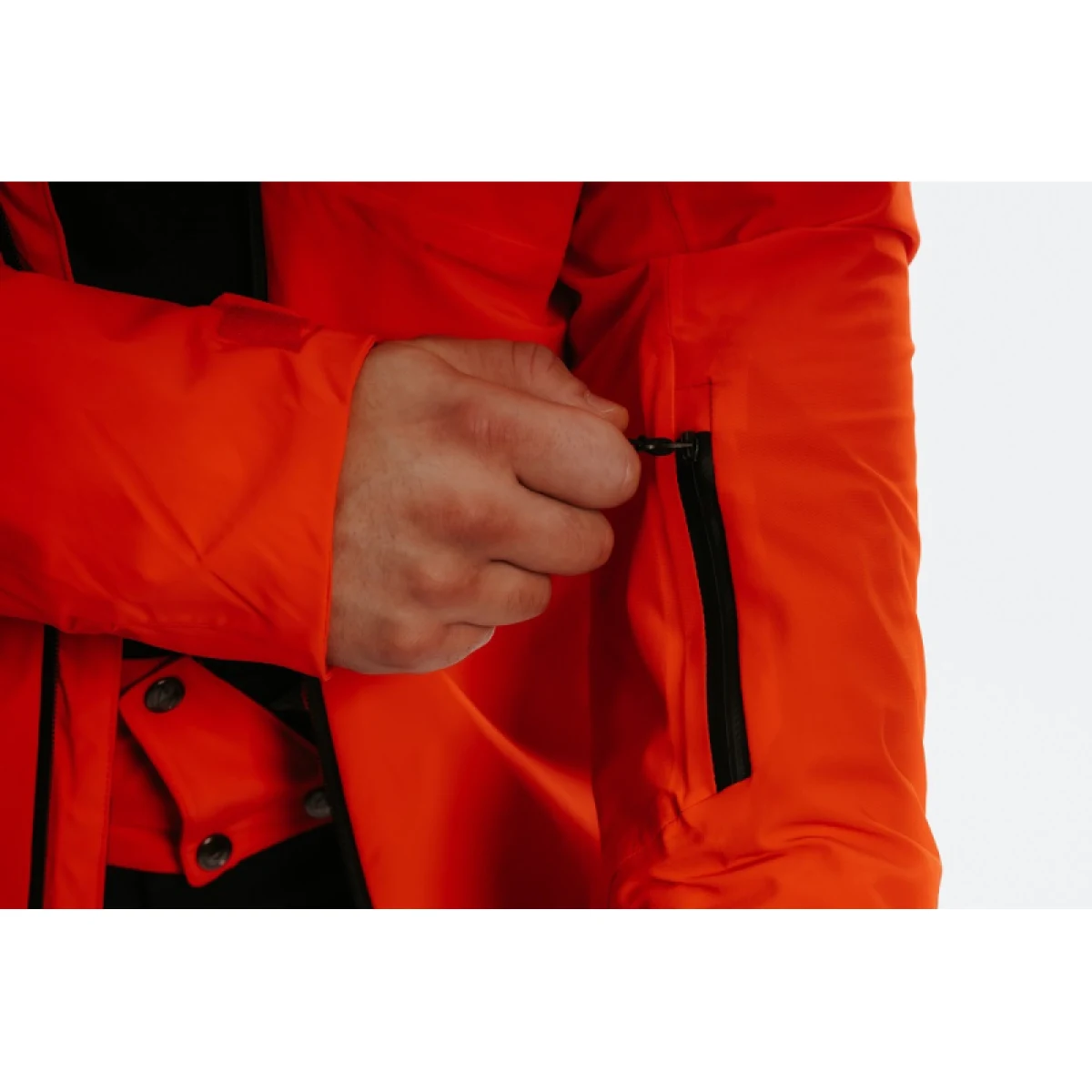 Pánská lyžařská bunda s kapucí BLIZZARD Ski Jacket Silvretta, red · záber 5