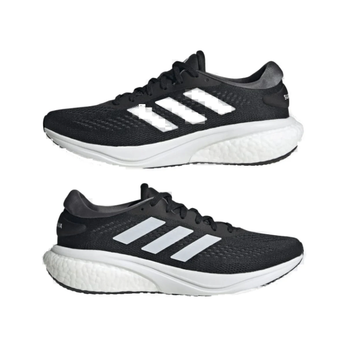 Pánská běžecká obuv ADIDAS Supernova 2 core black cloud white grey six · záber 4