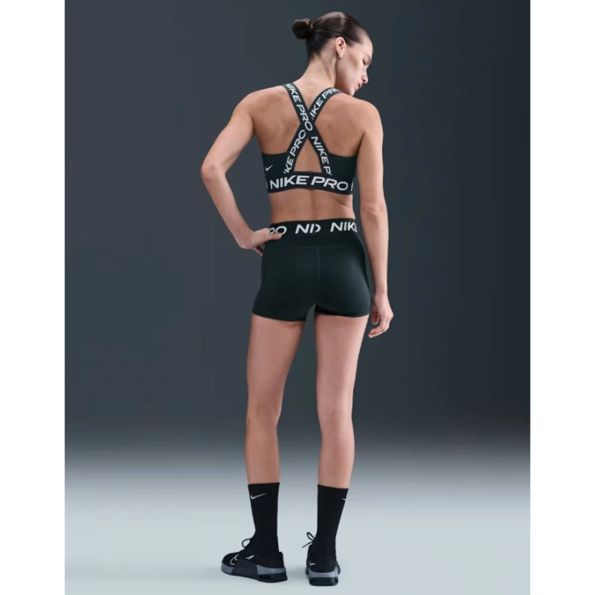 Dámska tréningová športová podprsenka NIKE PRO W NP BRA TT SEAWEED SEAWEED WHITE · záber 5