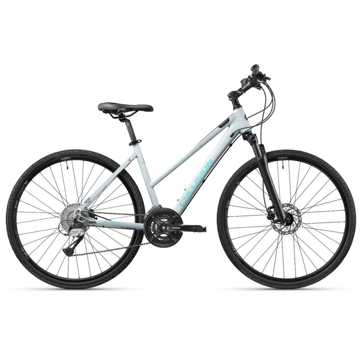 Cyclision Zodya 3 MK-II 28" - model 2024 Cold Mint - L (19", 165-185 cm) · záber 1