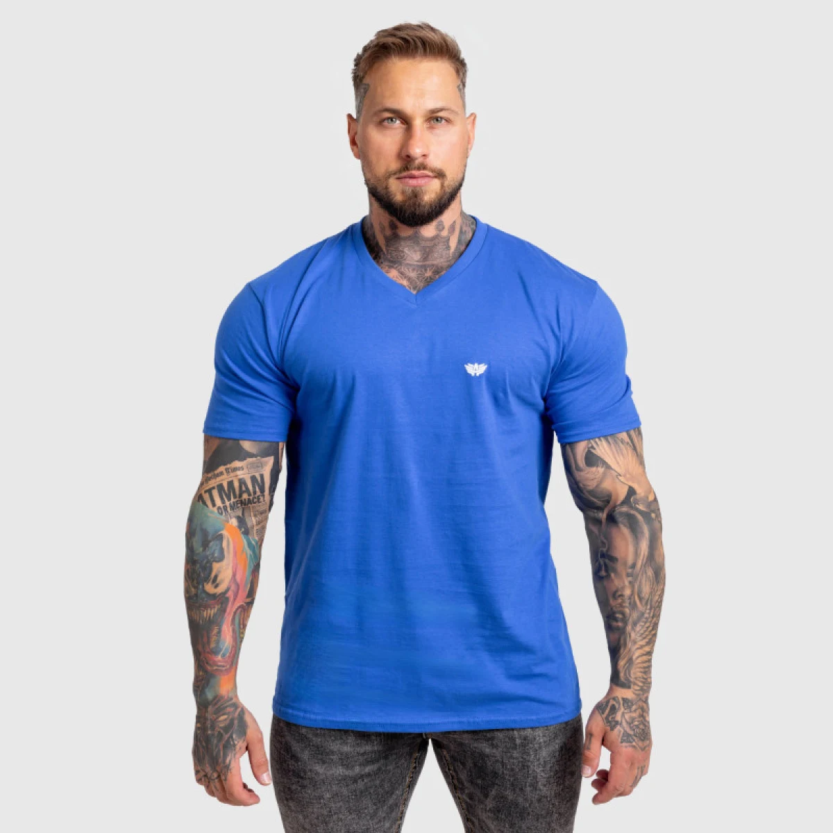Pánske tričko Iron Aesthetics Imperial, modré · záber 1