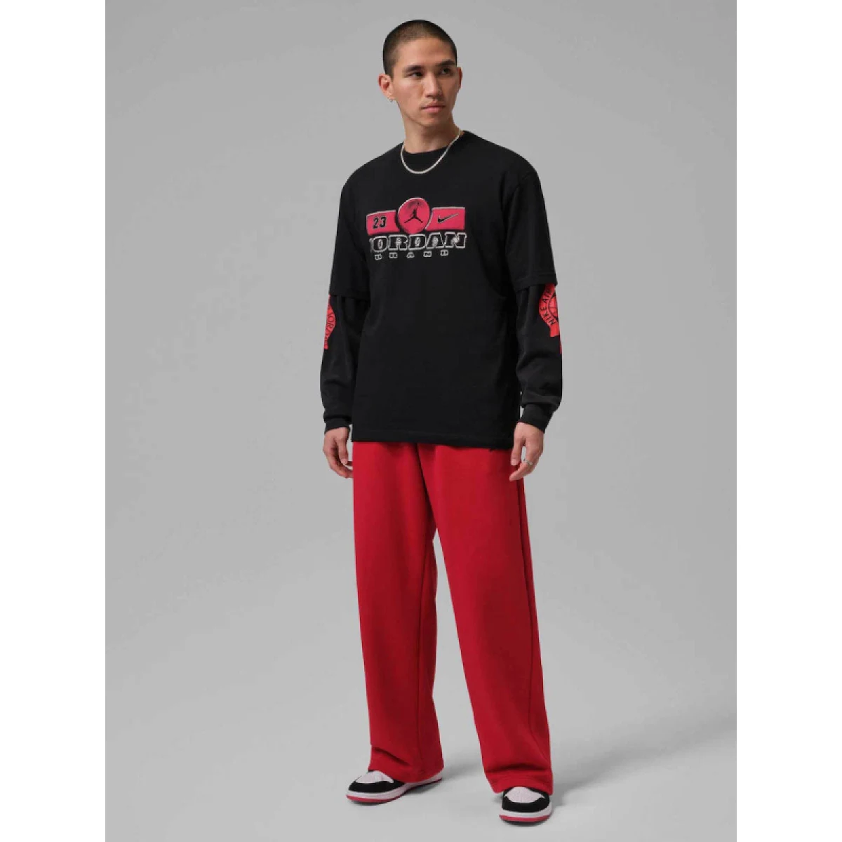 Pánske tričko s krátkym rukávom NIKE Jordan BLACK GYRED · záber 4