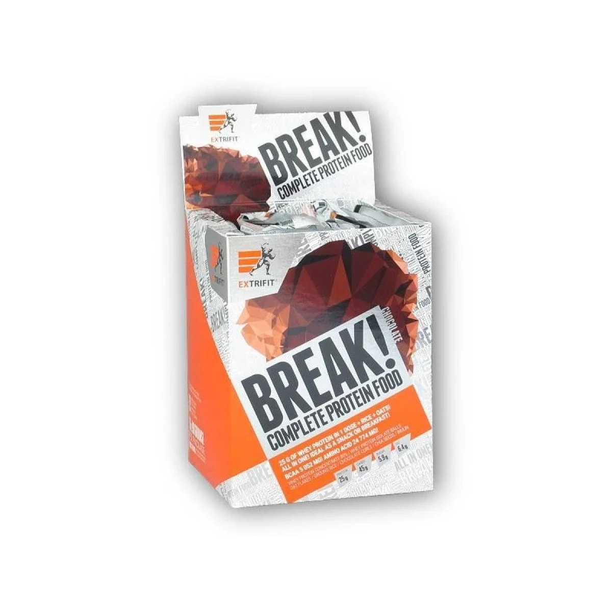 Extrifit 10x Protein Break! 90g POUZE Borůvka (VÝPRODEJ) · záber 1