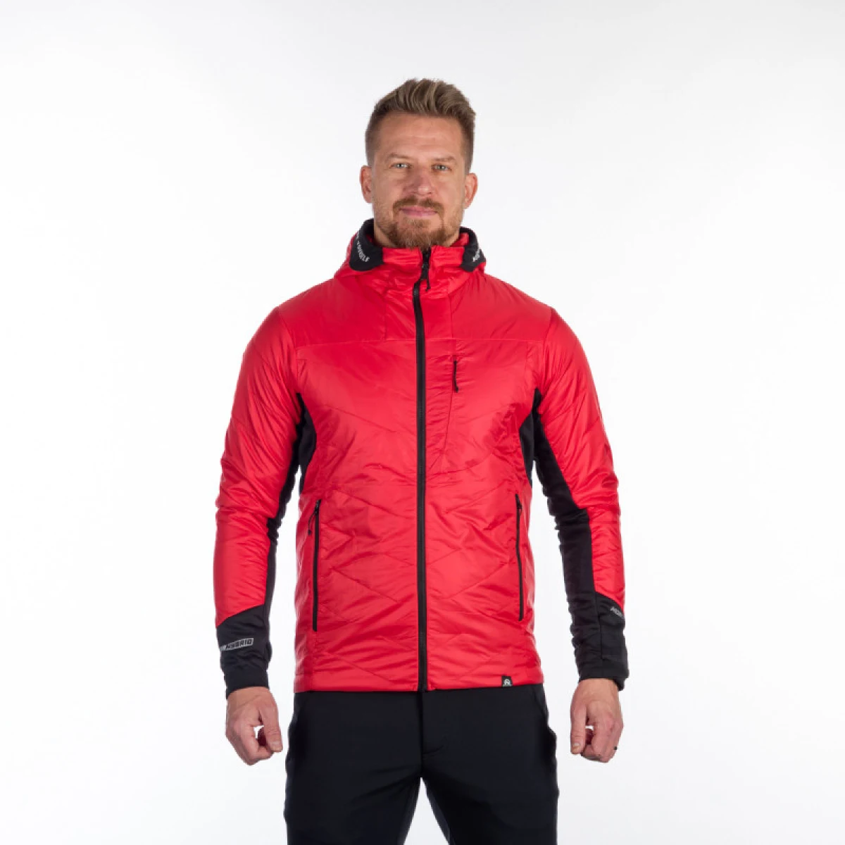 Pánská turistická bunda NORTHFINDER DON 361-redblack · záber 3
