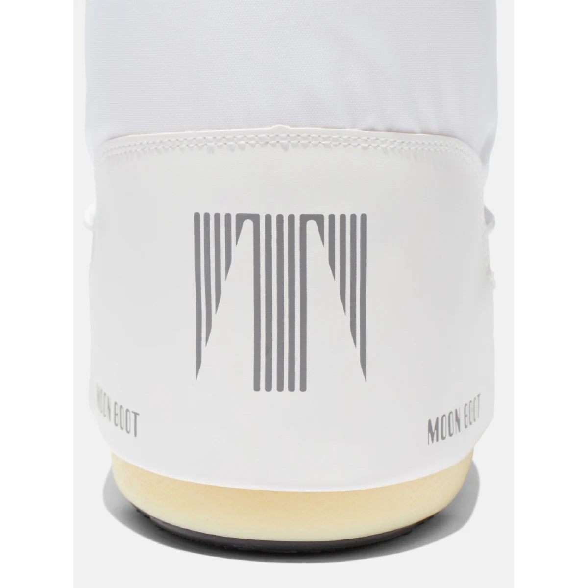 Vysoké zimné topánky MOON BOOT MB ICON NYLON, A001 WHITE - Farba: biela | Pohlavie: Unisex · záber 4