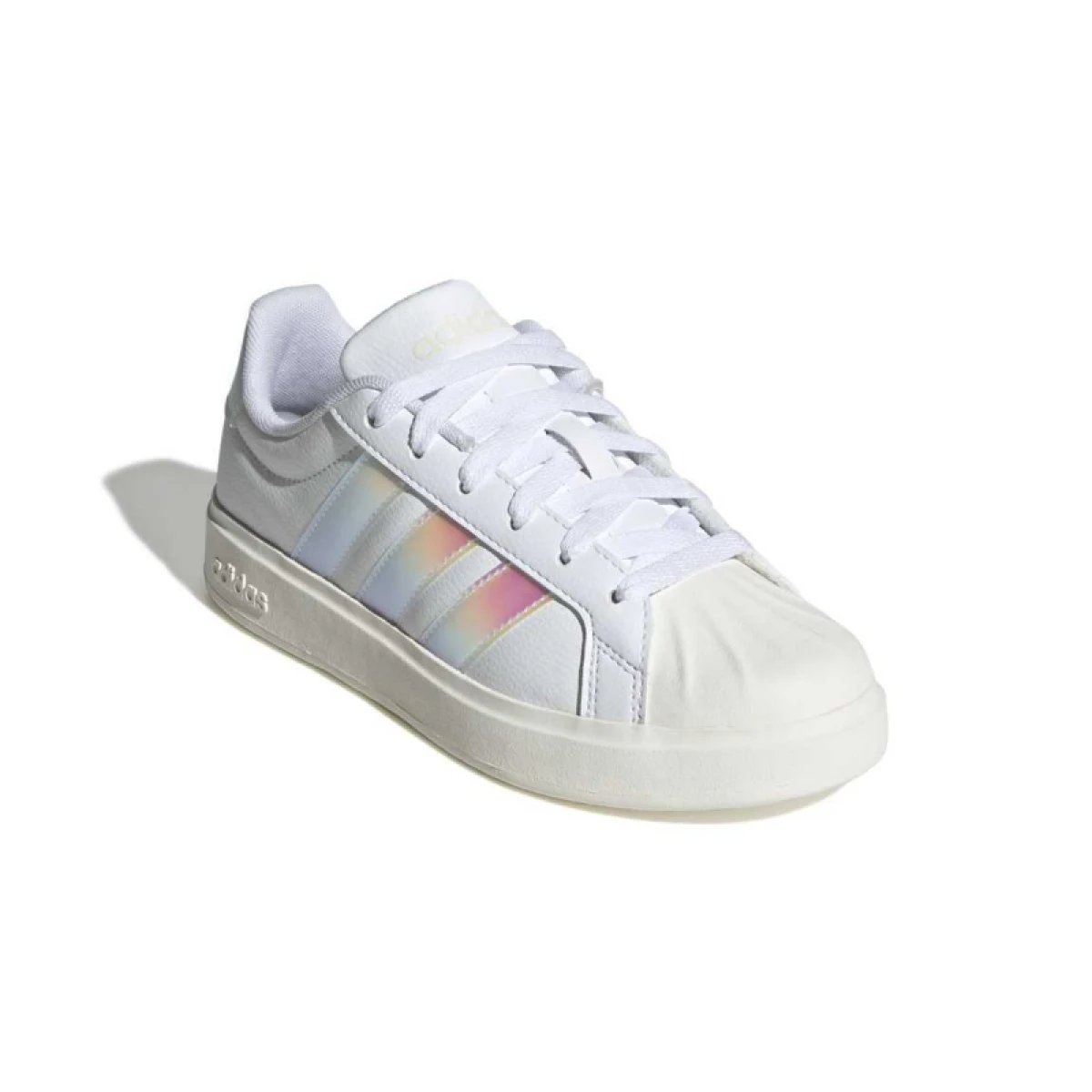 Dívčí rekreační obuv ADIDAS Streettalk Jr cloud white iridescent core white · záber 3