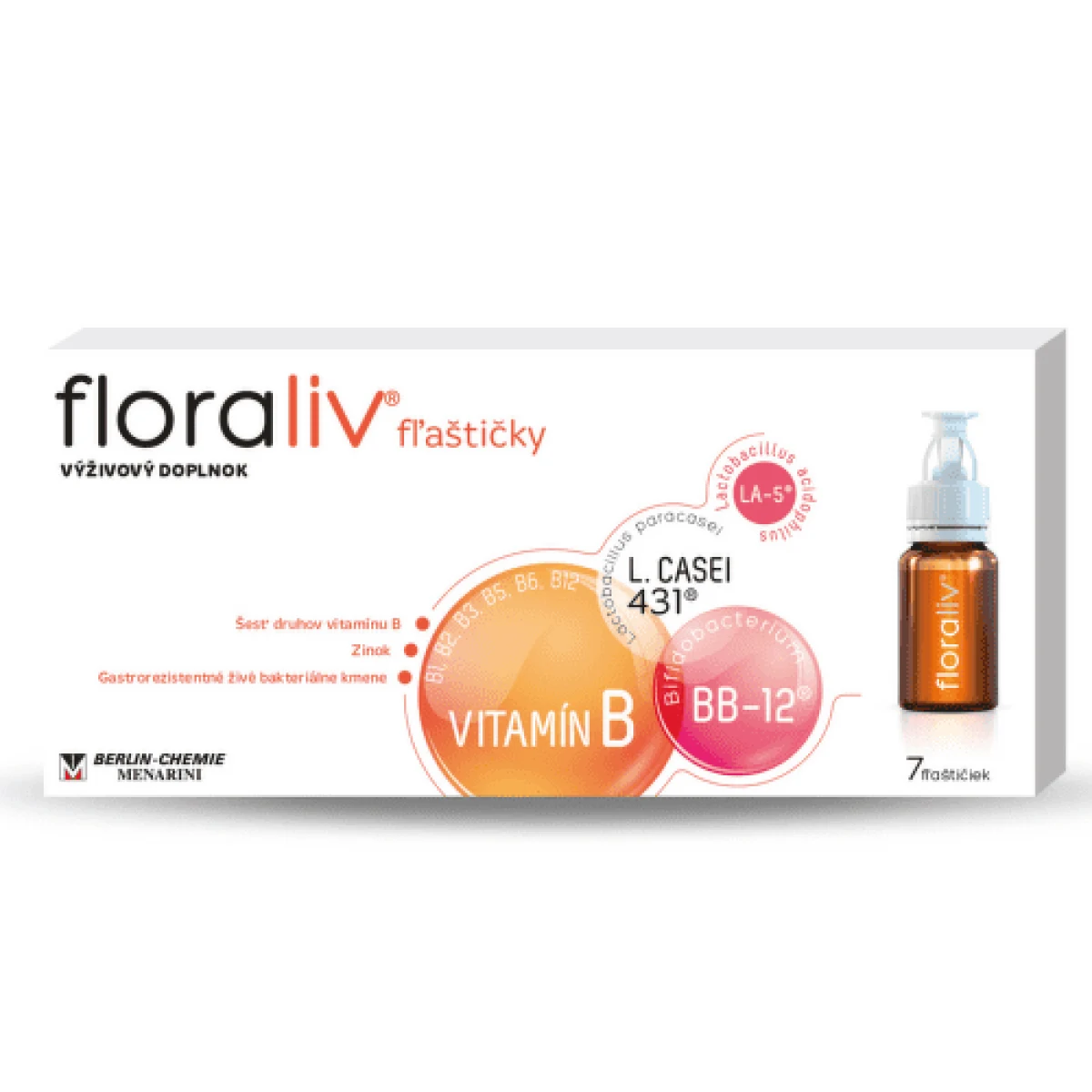 FLORALIV fľaštičky 7 x 10 ml · záber 1
