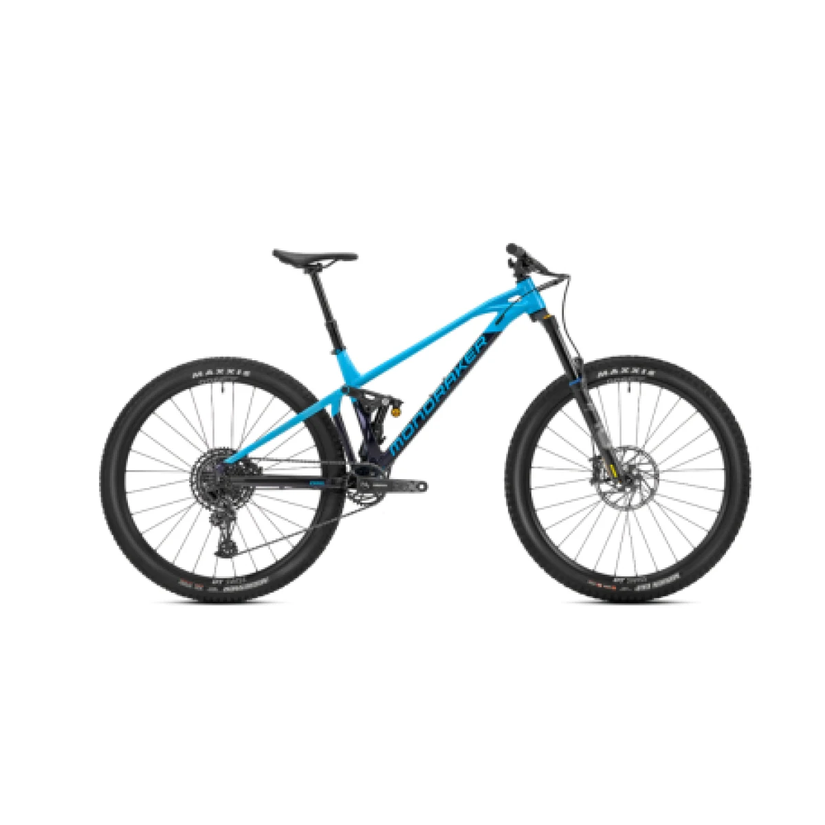 Horský bicykel MONDRAKER Foxy R, deep purple light blue · záber 1