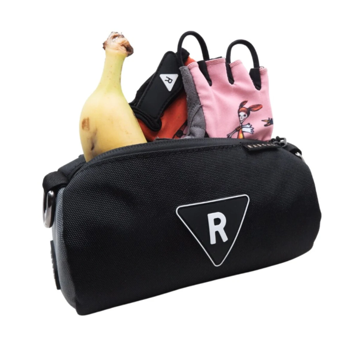 Taška na bicykel RASCAL Handlebar Treasure Box, black grey · záber 3