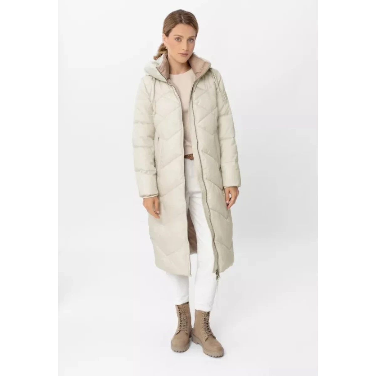 Dámská bunda VOLCANO J-CELESTE-101-CREAM · záber 2