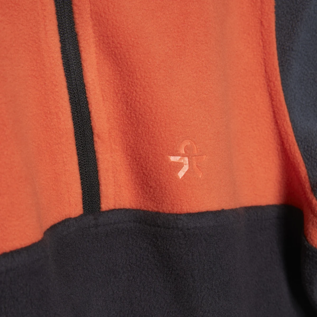 Gyerek sí fleece pulóver COLOR KIDS Fleece Pulli - Colorblock, orange · záber 3