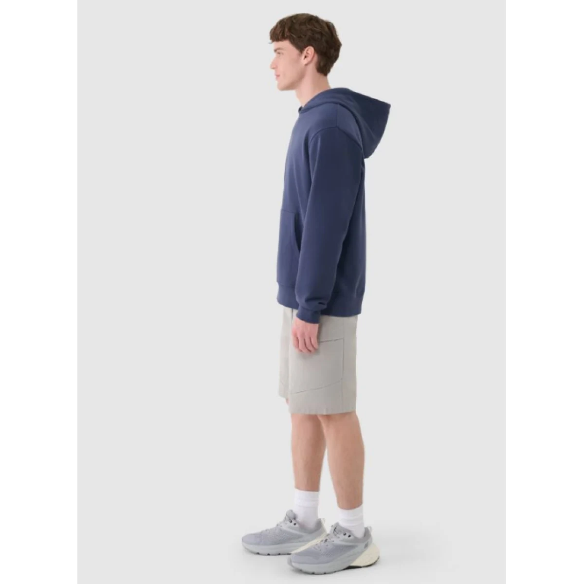 Pánské teplákové kraťasy 4F SHORTS CAS-WSS25TSHOM527-26S-WARM LIGHT GREY · záber 4