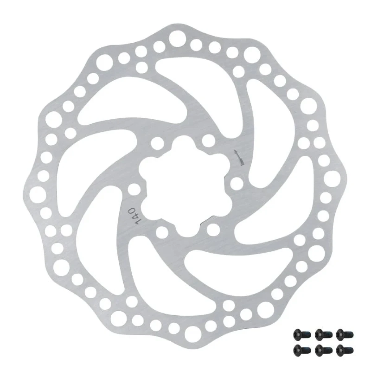 Force Kotouč brzdový -6 140 mm, 6 děr, stříbrný · záber 1